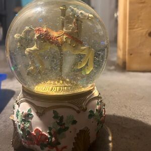 Antique snow globe